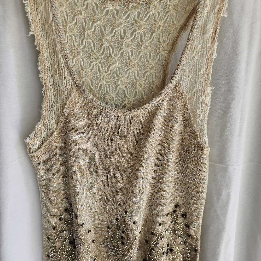 Miss Me Cream Lace Chemise Top